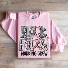 Load image into Gallery viewer, Black Friday Working Crew Multi Color TRANSFER SDD
