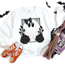 Load image into Gallery viewer, Black White Ghost Mock TRANSFER SDD SEPT
