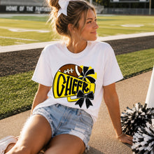 Load image into Gallery viewer, Cheer Football Poms And Megaphone Color Option DROPDOWN TRANSFER SDD JUNE 26
