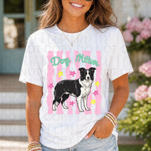 Load image into Gallery viewer, Dog Mom Wavy Pink Stripes Breed DROPDOWN TRANSFER UAC 26
