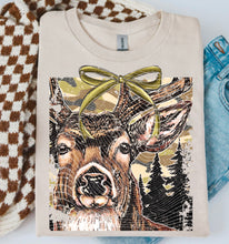 Load image into Gallery viewer, Buck Hunt Distressed Camo Leopard Checker With Bow/Background DROPDOWN TRANSFER AGCM DEC 25
