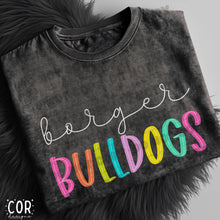 Load image into Gallery viewer, Neon Bright Line Bulldogs DROPDOWN TRANSFER COR
