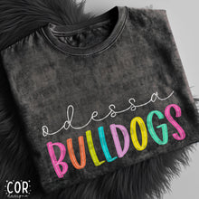 Load image into Gallery viewer, Neon Bright Line Bulldogs DROPDOWN TRANSFER COR
