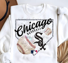 Load image into Gallery viewer, Baseball Teams Glitter Home Plate Dropdown TRANSFER PARJO
