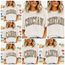Load image into Gallery viewer, Gold Glitter Camo Arch Mascots DROPDOWN TRANSFER PARKER SEP 26
