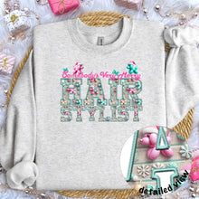 Load image into Gallery viewer, Somebody’s Very Merry Title Faux Embroidery (DROPDOWN) TRANSFER
