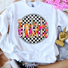 Load image into Gallery viewer, Preppy Checkered Mascot Dropdown TRANSFER SWD TEMP
