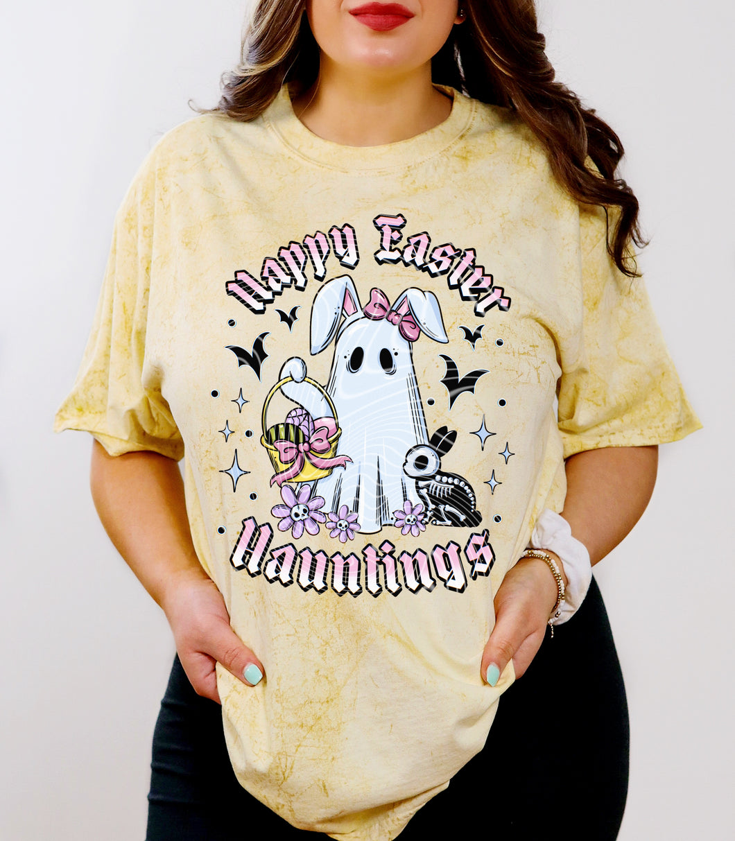 Happy Haunting Ghost With SLEEVE OPTION TRANSFER GRAVITEE FEB