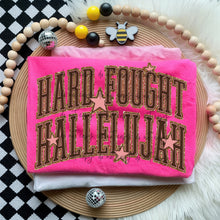 Load image into Gallery viewer, Hard Fought Hallelujah Leopard Gold Glitter TRANSFER FEB 26
