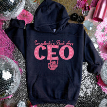 Load image into Gallery viewer, Somebody’s Bad Ass Faux Embroidery Titles DROPDOWN TRANSFER HMWK DEC

