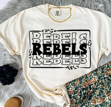 Load image into Gallery viewer, Stacked Mascots With Leopard Frame Dropdown TRANSFER BIA 25
