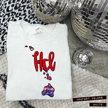 Load image into Gallery viewer, RWB Glitter States (all 50 states available) TRANSFER CAP APR
