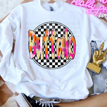 Load image into Gallery viewer, Preppy Checkered Mascot Dropdown TRANSFER SWD TEMP
