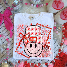 Load image into Gallery viewer, Heart Beanie Happy Mama or Mini Dropdown TRANSFER MZM JAN 26
