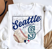 Load image into Gallery viewer, Baseball Teams Glitter Home Plate Dropdown TRANSFER PARJO
