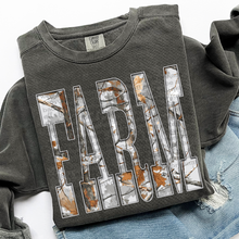 Load image into Gallery viewer, Grey Camo Word Collection Dropdown TRANSFER THREAD SEPT 25
