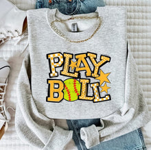 Load image into Gallery viewer, So Sporty Play Ball Softball DROPDOWN TRANSFER BIA
