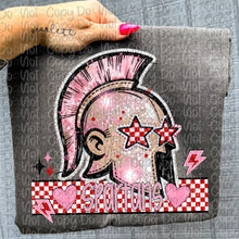 Load image into Gallery viewer, Faux Checker Star Eyes Mascot Dropdown TRANSFER VIRGO DEC 25
