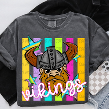 Load image into Gallery viewer, Neon Stripes Mascots DROPDOWN TRANSFER CSD APR 26
