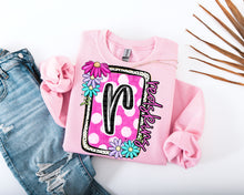 Load image into Gallery viewer, Floral Bloom Mascot Dropdown TRANSFER CAP MAR
