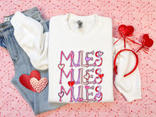 Load image into Gallery viewer, Valentine’s Skinny Stacked Mascot Dropdown TRANSFER PHDC

