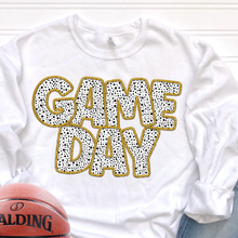 Load image into Gallery viewer, Game Day Dalmatian Colored Faux Embroidery  TRANSFER CSD
