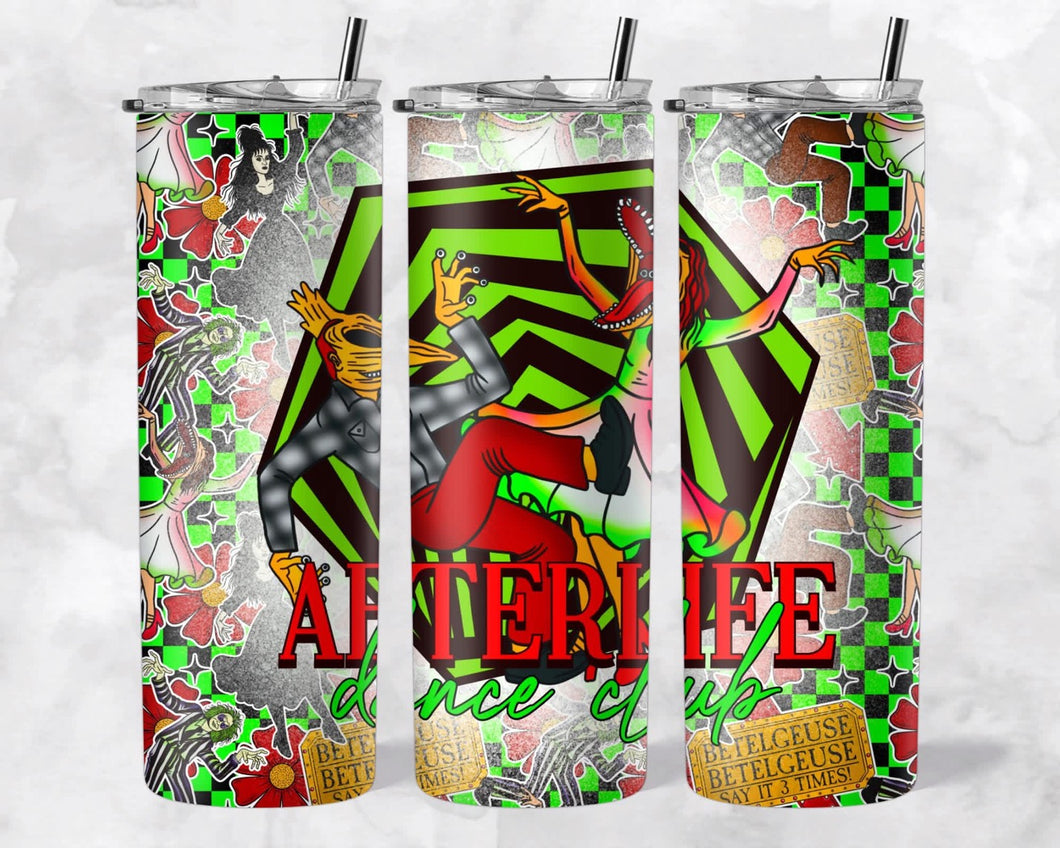 Afterlife Dance Club Sublimation Tumbler Transfer LYT JAN 25