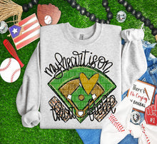 Load image into Gallery viewer, My Heart Is On That Field Colored Heart  DROPDOWN TRANSFER CAP MAR
