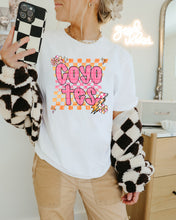 Load image into Gallery viewer, Pink Orange Checker Pop Mascot Dropdown TRANSFER CAP MAY
