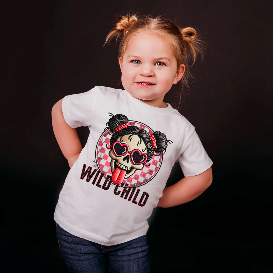 Wild Child Skull Girl SDD TRANSFER