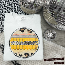 Load image into Gallery viewer, Pencil Leopard Background Mascot Dropdown TRANSFER CAP MAR
