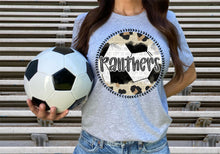 Load image into Gallery viewer, Leopard Soccer Background Mascot Dropdown TRANSFER CAP FEB
