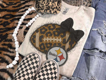 Load image into Gallery viewer, Faux Yarn Football Teams Dropdown TRANSFER TGG OCT
