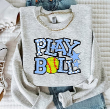 Load image into Gallery viewer, So Sporty Play Ball Softball DROPDOWN TRANSFER BIA
