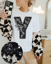 Load image into Gallery viewer, Black Lace Mascot Dropdown TRANSFER CAP FEB
