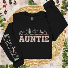 Load image into Gallery viewer, One Lucky Title Reindeer Faux Embroidery With Sleeve TRANSFER AGCM
