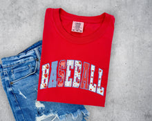 Load image into Gallery viewer, Baseball Red Cherry Polka Lace  TRANSFER TCC ET MAR 26
