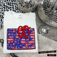 Load image into Gallery viewer, RWB Glitter States (all 50 states available) TRANSFER CAP APR
