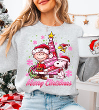 Load image into Gallery viewer, Merry Christmas Snoop Pink Tree TRANSFER AGCM
