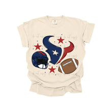 Load image into Gallery viewer, Football + Helmet + Star Team DROPDOWN TRANSFER MWG JUNE 25
