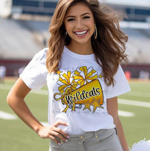 Load image into Gallery viewer, Cheer Mega Phone And Stars (Add Team Name)  Customized DTF TRANSFER
