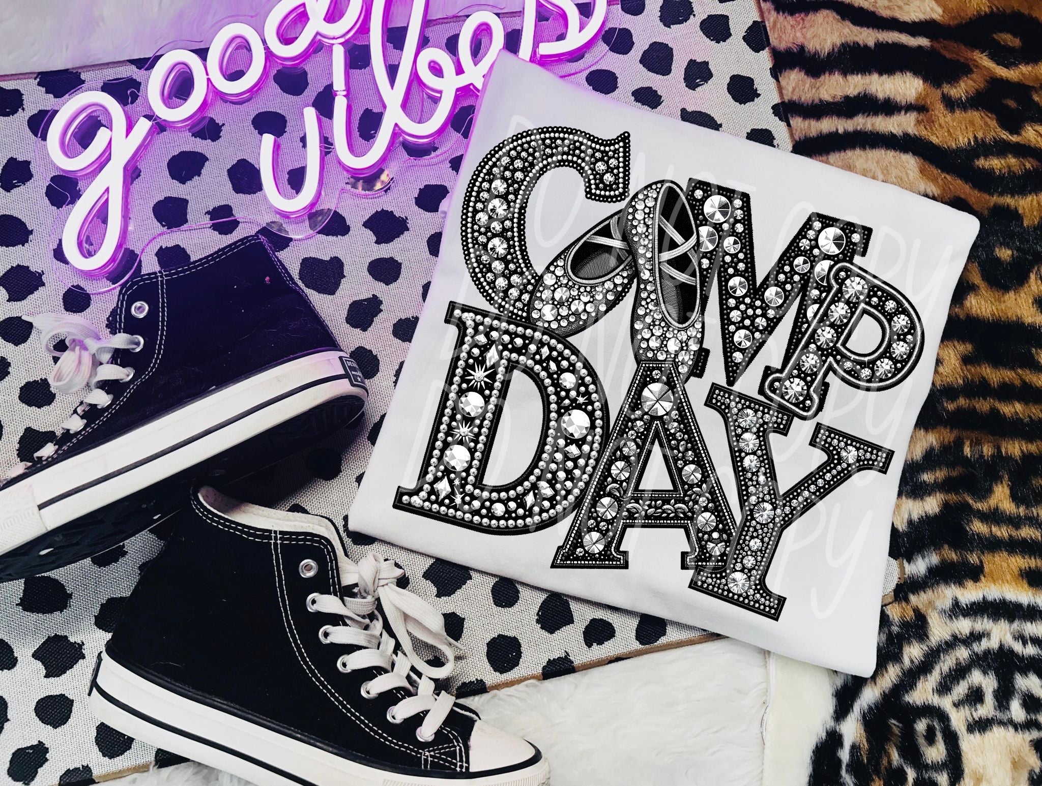 Comp Day Dance Rhinestone TRANSFER – Sassy Sublimation & Screen Prints