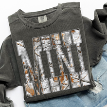 Load image into Gallery viewer, Grey Camo Word Collection Dropdown TRANSFER THREAD SEPT 25
