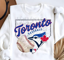 Load image into Gallery viewer, Baseball Teams Glitter Home Plate Dropdown TRANSFER PARJO
