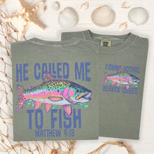 Load image into Gallery viewer, Called To Fish With Pink With Pocket TRANSFER SDD APR
