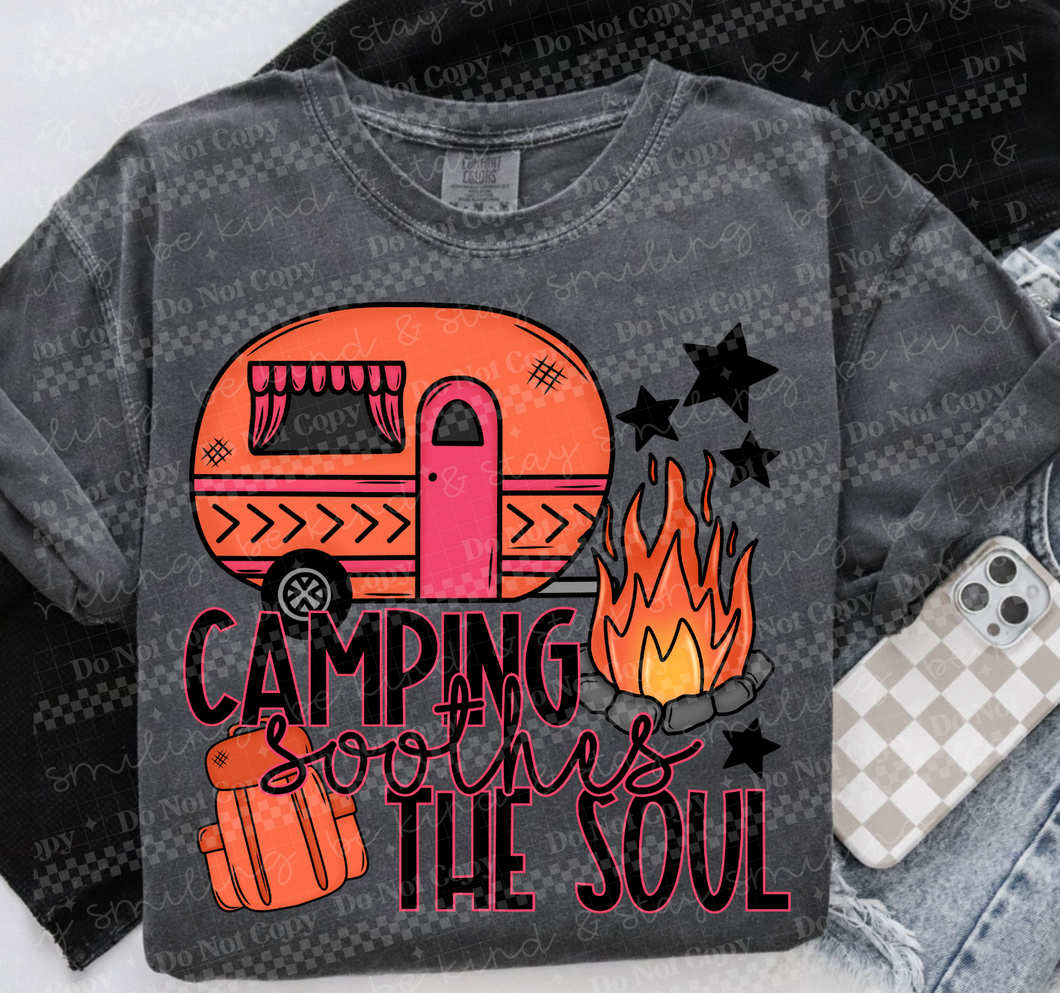 Camping Soothes The Soul TRANSFER CML MAR