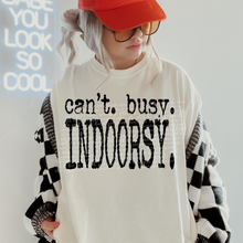 Load image into Gallery viewer, Busy. Can’t. Saying + Color Dropdown TRANSFER THREAD AUG 25
