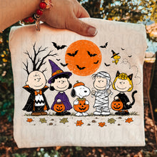 Load image into Gallery viewer, Pe_nuts Halloween Sn_opy With Bats &amp; Leaves TRANSFER UAC JULY 26
