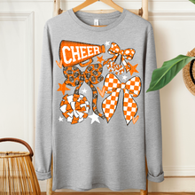 Load image into Gallery viewer, Cheer Football Bows DROPDOWN TRANSFER SDD AUGUST
