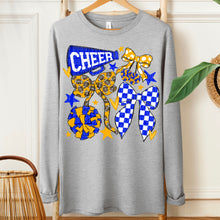 Load image into Gallery viewer, Cheer Football Bows DROPDOWN TRANSFER SDD AUGUST
